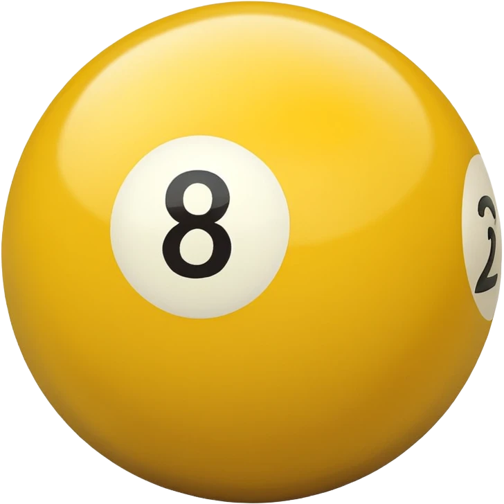 4 numbered billiard ball  emoji