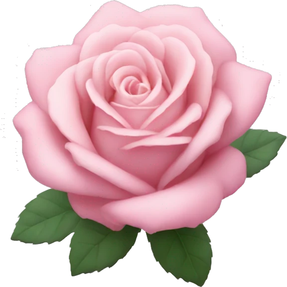 pastel pink rose emoji