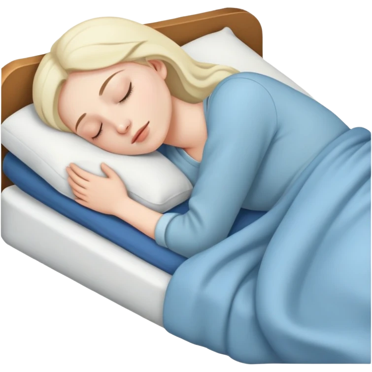 sleeping on side emoji