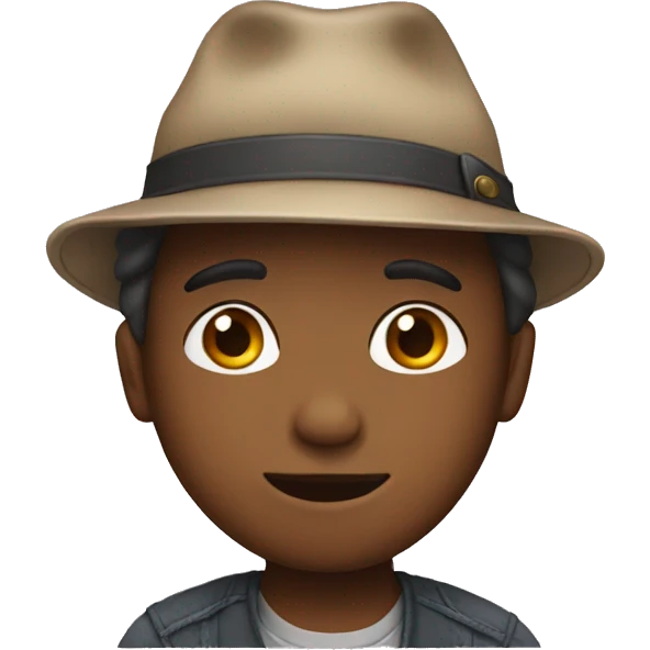 boy with hat emoji