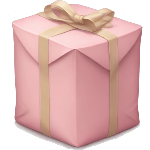 light pink package emoji