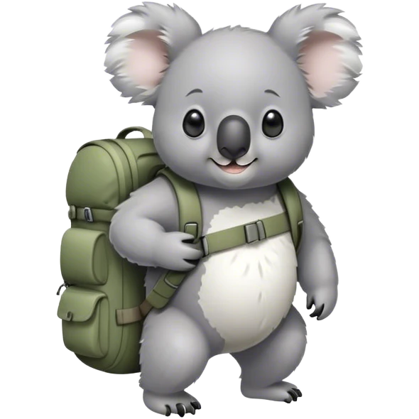 Koala hiking  emoji