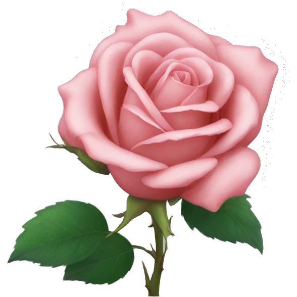 rose with one emoji