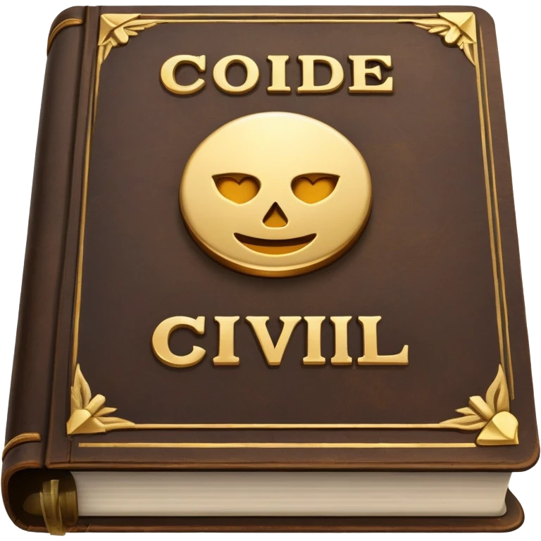 Code civil emoji