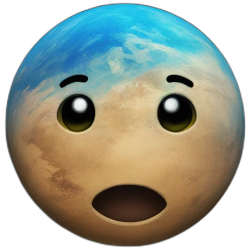 Blue planet emoji