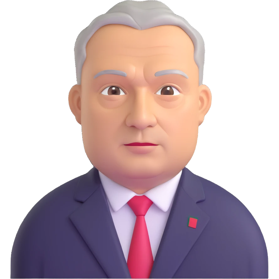 cool depiction of Viktor Orbán emoji