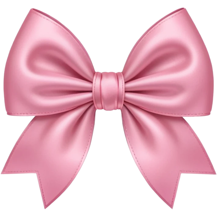 pink coquette bow with a heart in the middle, delicate and feminine, soft pink tones, elegant details emoji