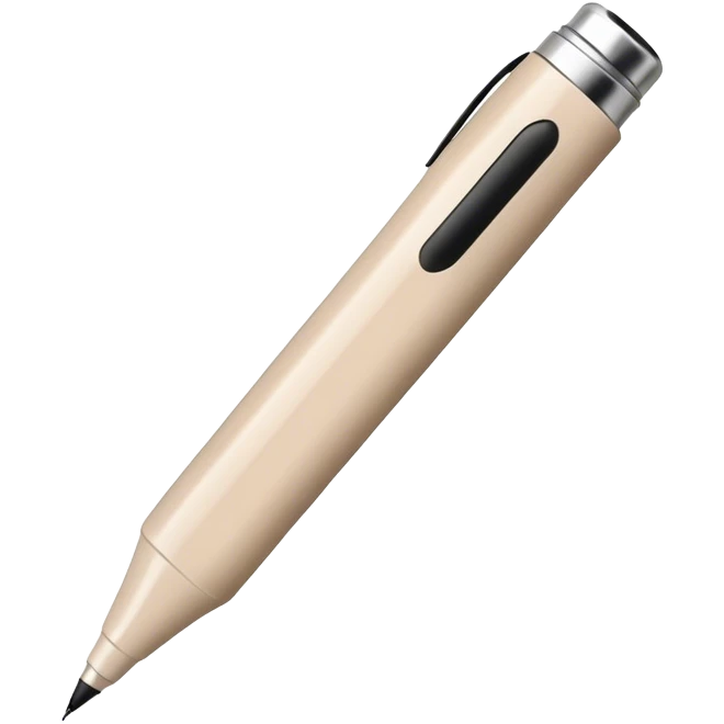 Beige marker emoji