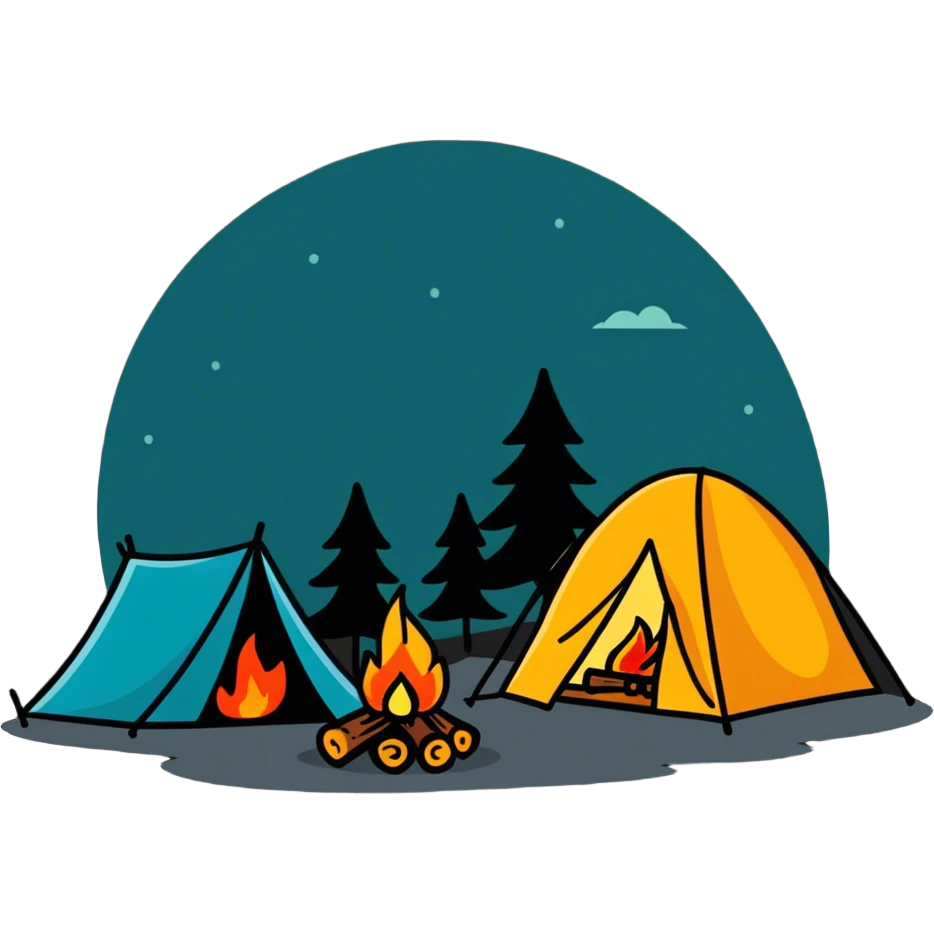 Campsite emoji