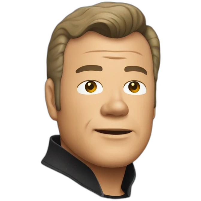 william shatner kirk emoji