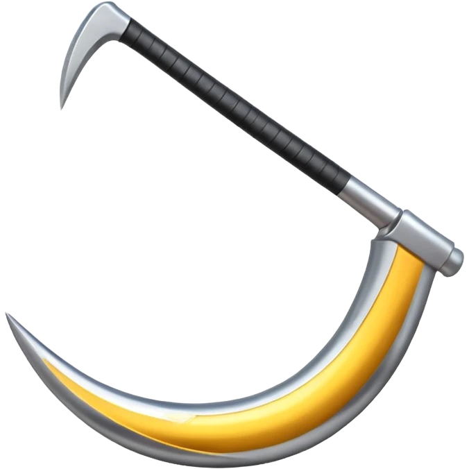 The sickle for mowing grass emoji