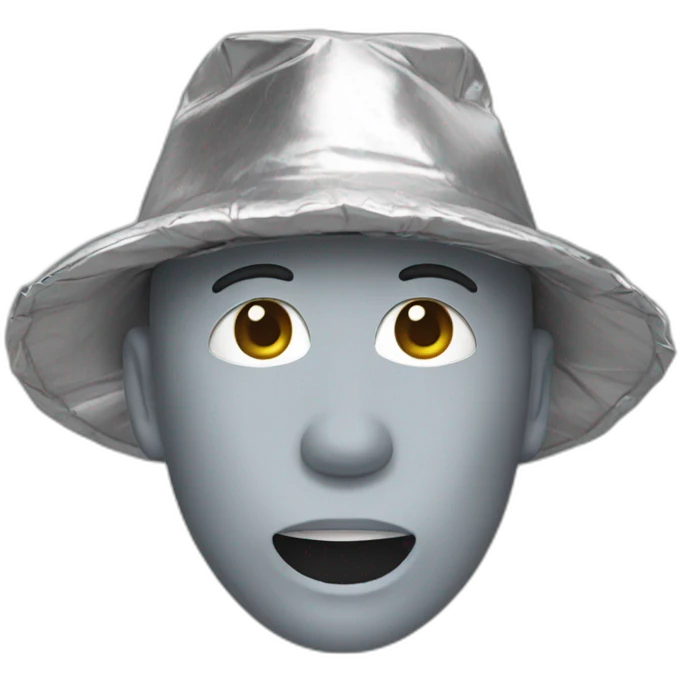 tinfoil hat emoji
