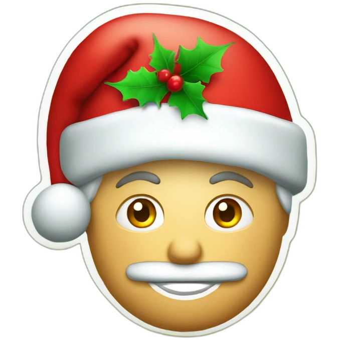 un adorno navideño rojo y verde con la palabra Dalia en el medio emoji