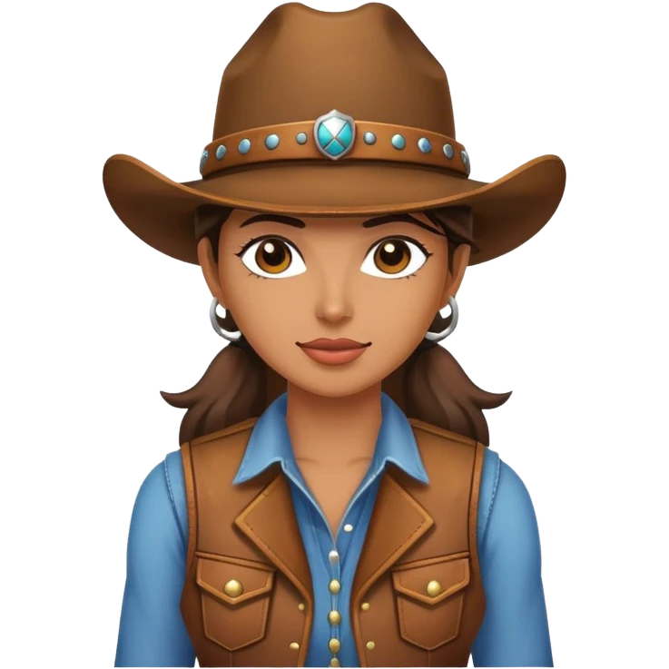 Cowgirl emoji
