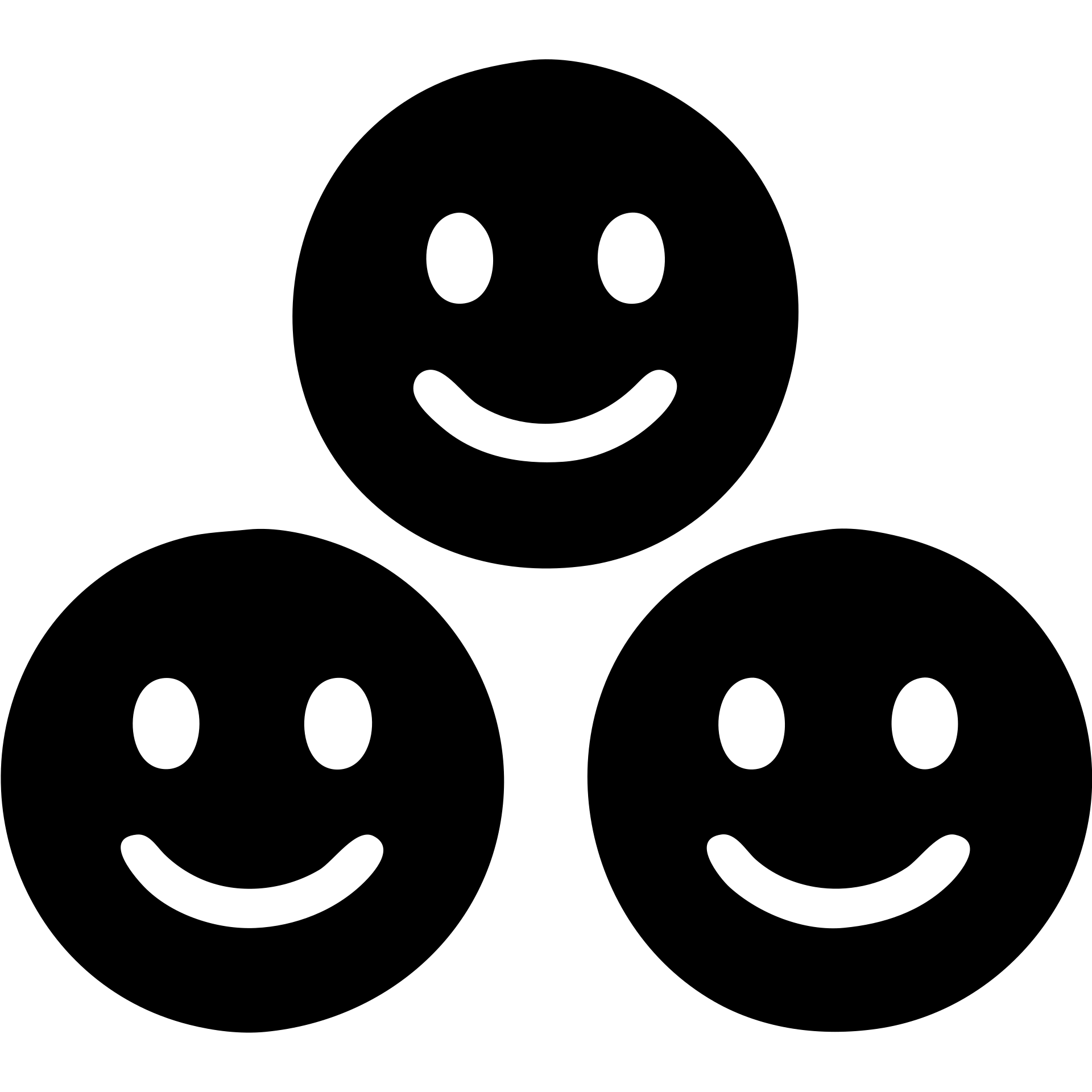 A set of emojis with balanced spacing emoji