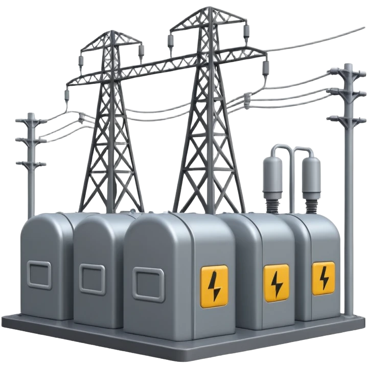 electrical substation factory emoji