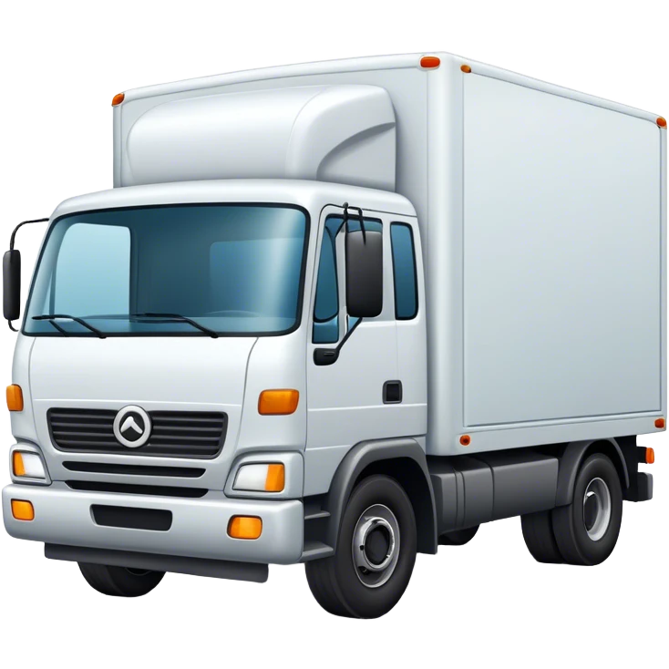 Shipping truck emoji
