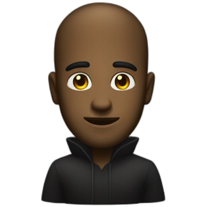 The eminence in shadow emoji