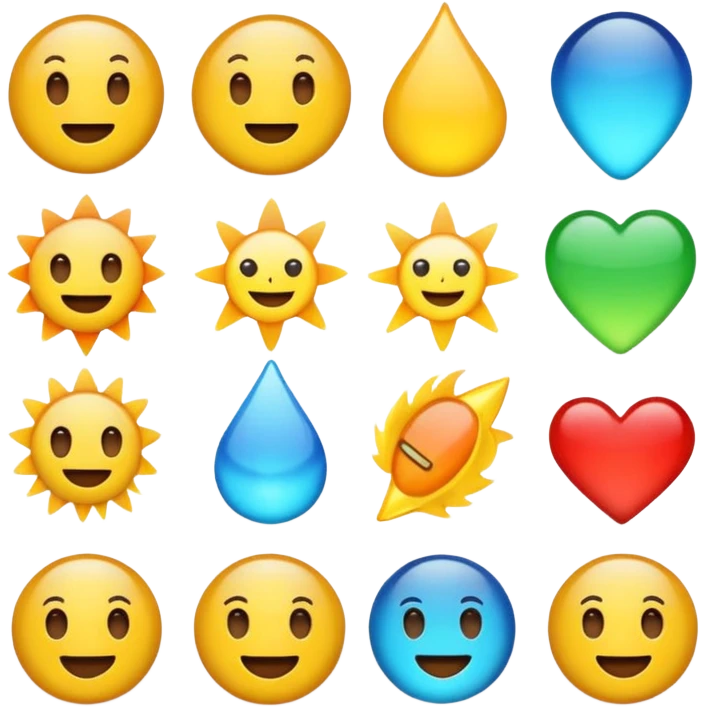 Izraditi set emojija koji su specifični za EnergoVibe emoji