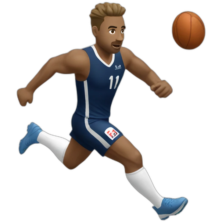 paris st germanin player running white skin emoji