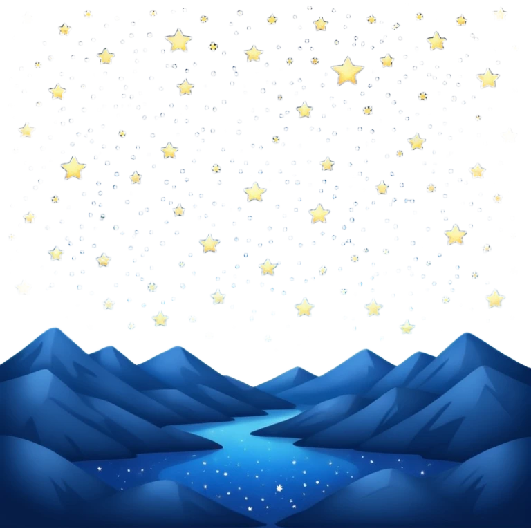 Starry sky emoji