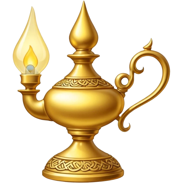 CREATE A EMOJI ALLADIN"S LAMPS  emoji