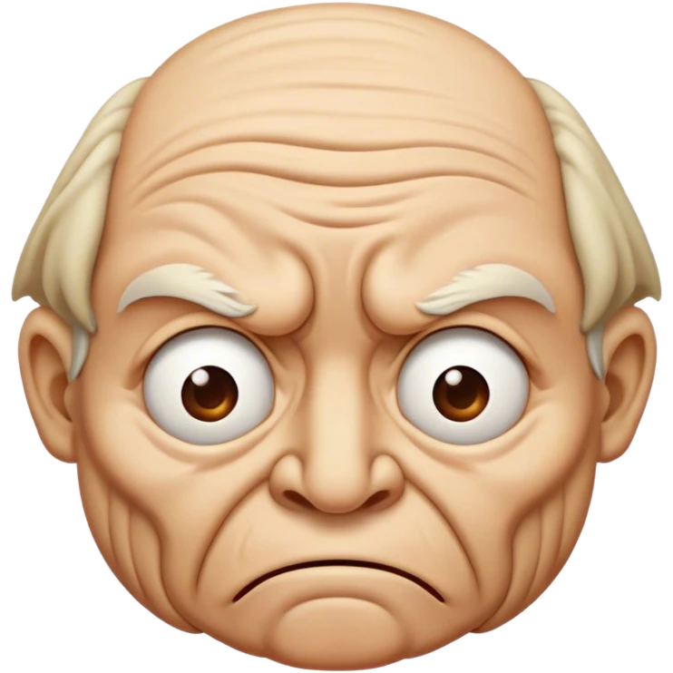 a face of disgust emoji