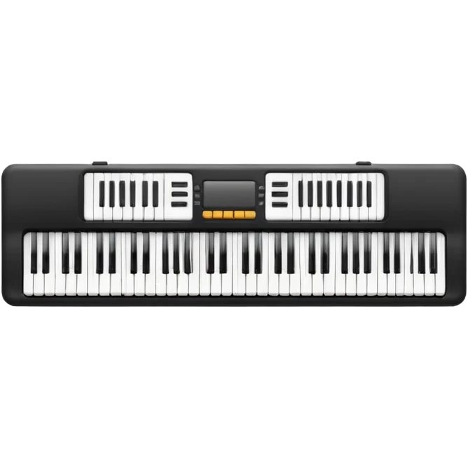 Teclado musical básico emoji