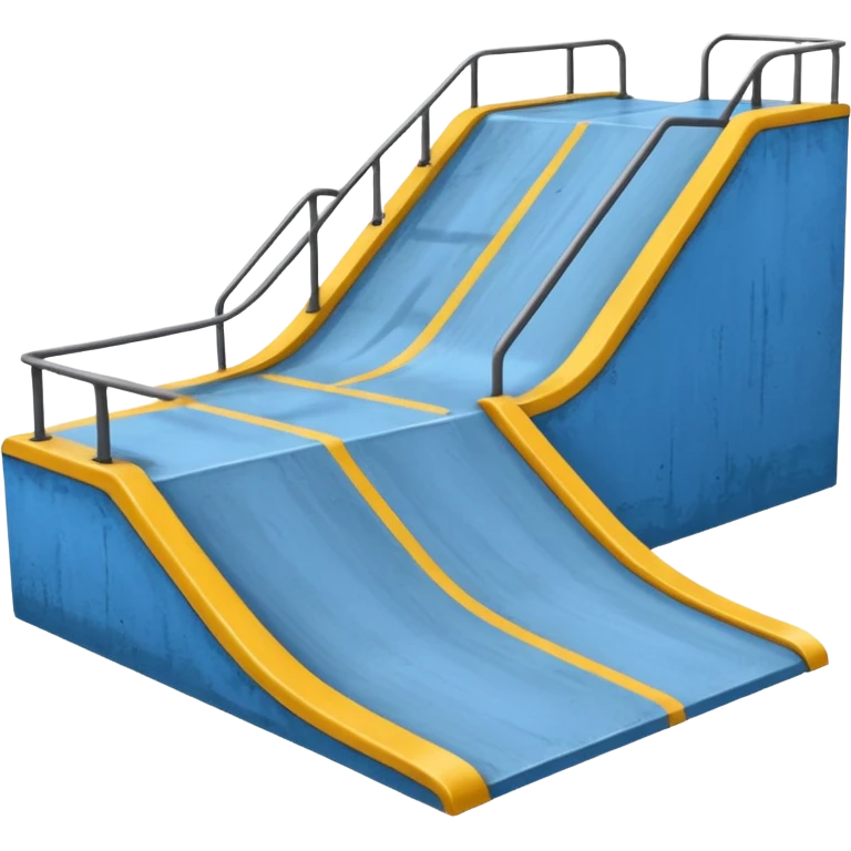 Skatepark blue emoji
