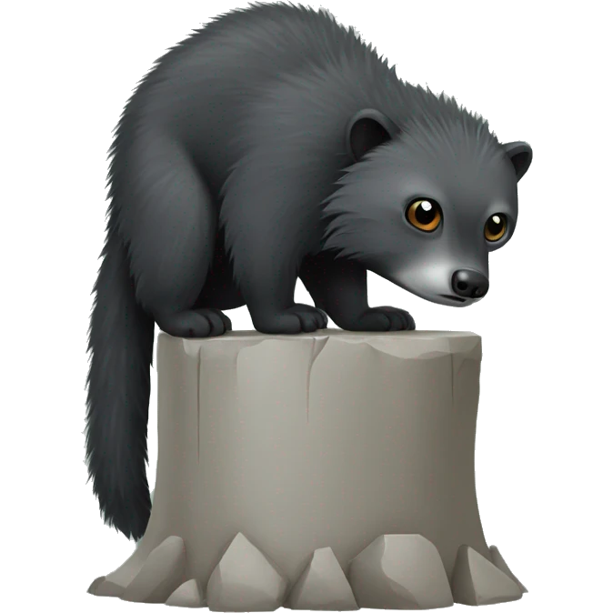 binturong cementing pillar  emoji