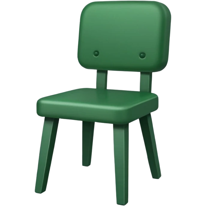 стульчик зеленый emoji