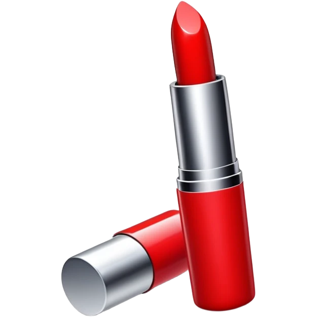 Lipstick in red color emoji