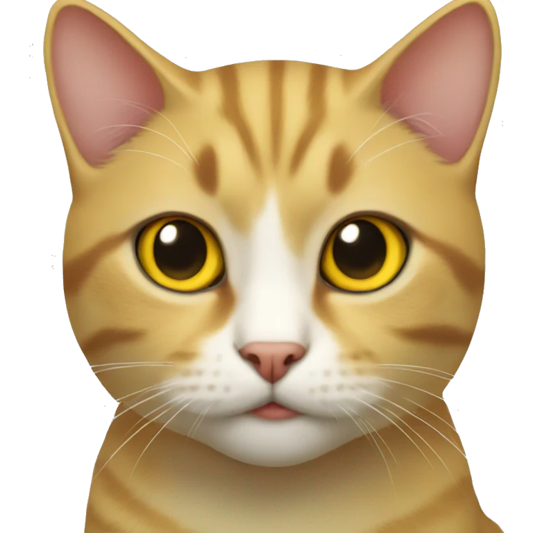 Gato amarillo emoji