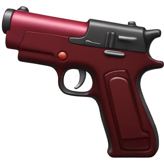 Red wine gun emoji