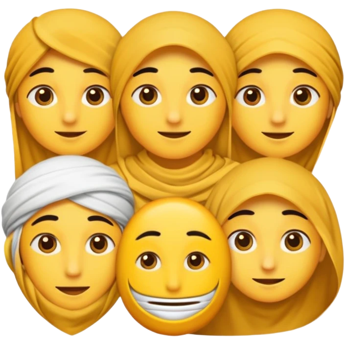 ايموجي حول كلمة السلام عليكم ، السلام بلون احمر  عليكم بلون اسود وتكون تحت بعض  emoji