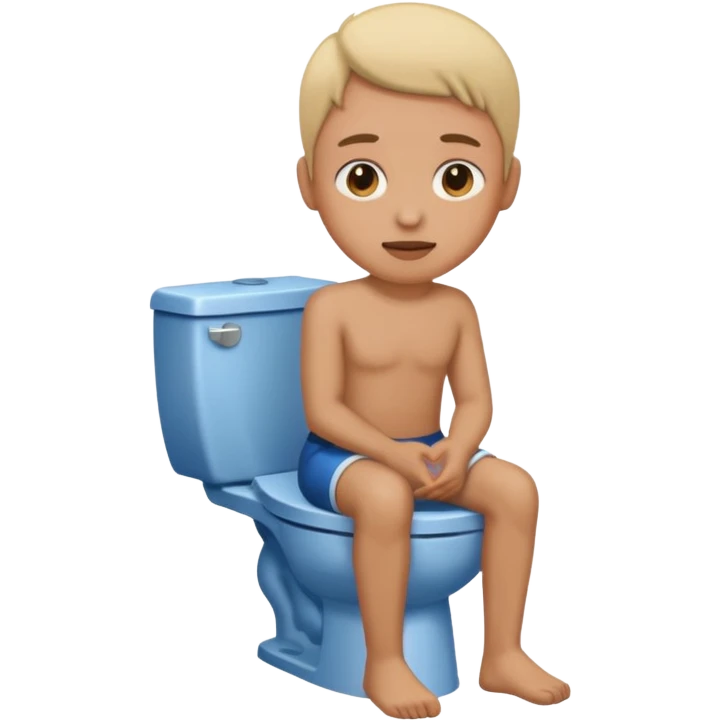 Me sitting on the toilet emoji