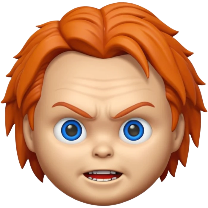 Un emojin de chuky emoji