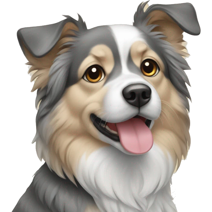 Chien avec des aile emoji