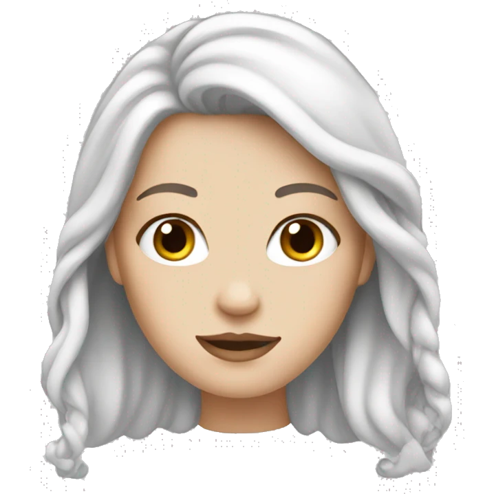 white girl emoji