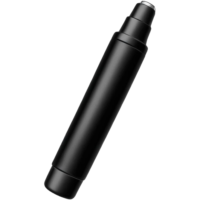 Black permanent marker emoji
