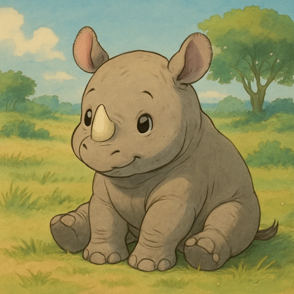 baby rhino emoji