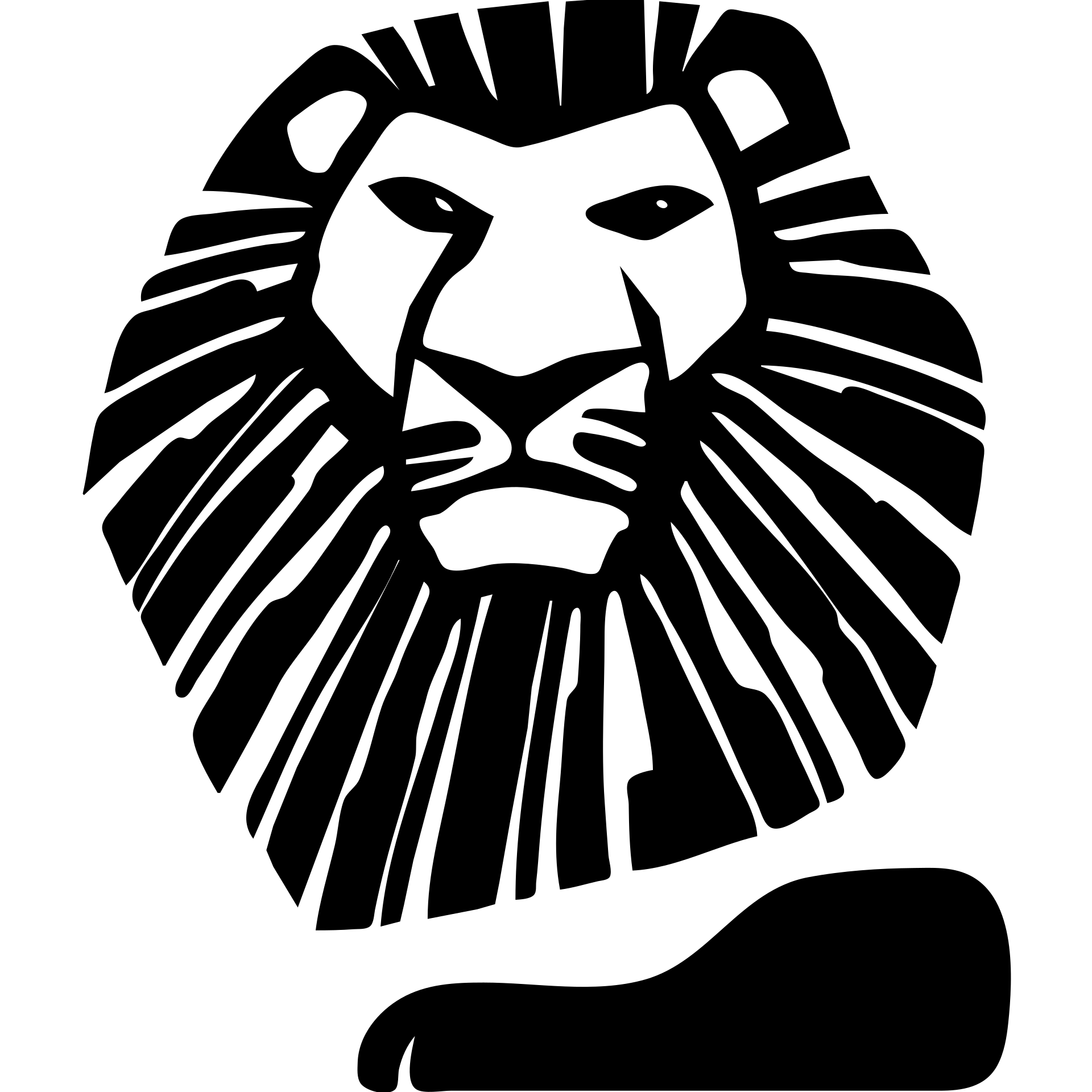 The Lion King logo emoji