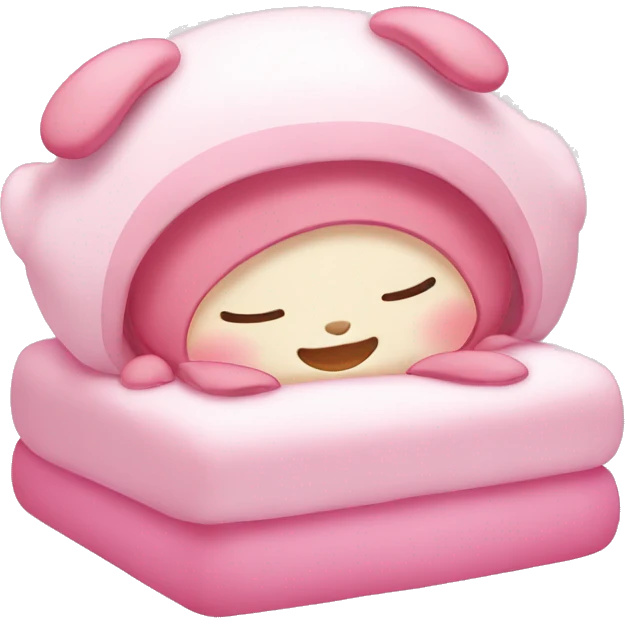 My melody sleeping emoji
