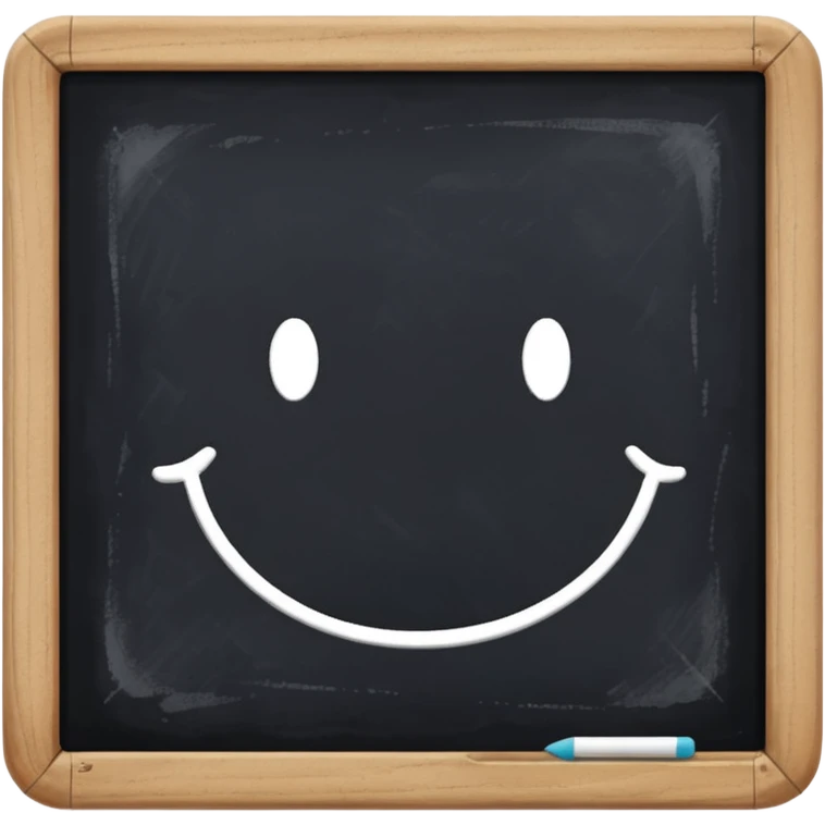 chalk board emoji