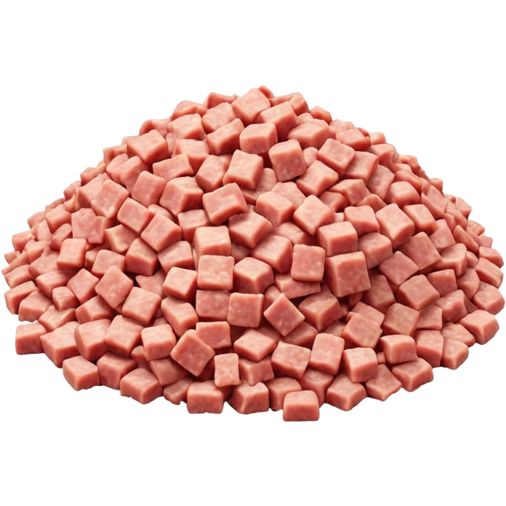 A pile of minced pork emoji