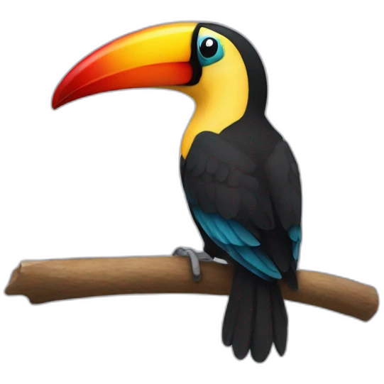 tucan colour emoji