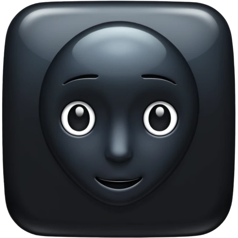Thar black emoji