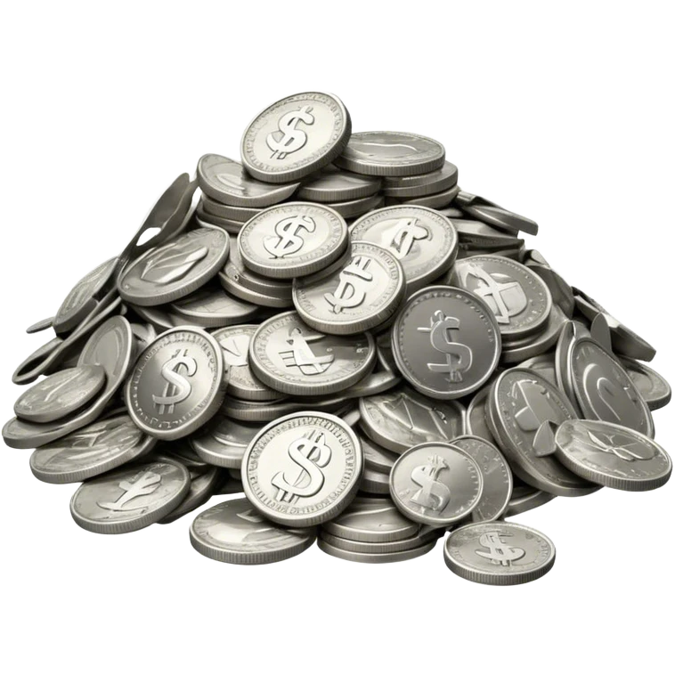 Money gone - money left emoji