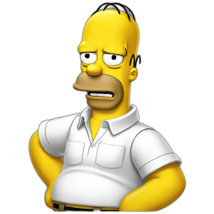 Homer simpsons emoji