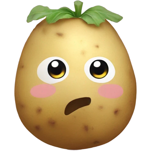 Potato in a tutu emoji